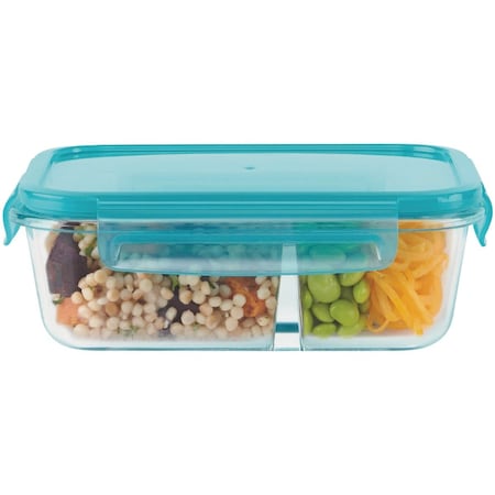 Pyrex MealBox 3.4 Cup Rectangle Storage Container with Plastic Cover 1138857