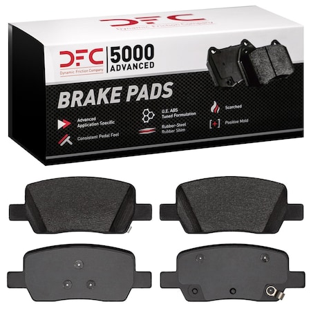 Dfc 5000 Advanced Disc Brake Pad Set,  1551-2381-00