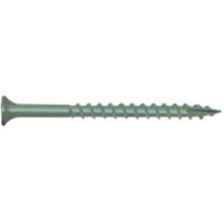 National Nail 341154 Screw Bulge Head Star Drive - Green 2.5 In. 6188379