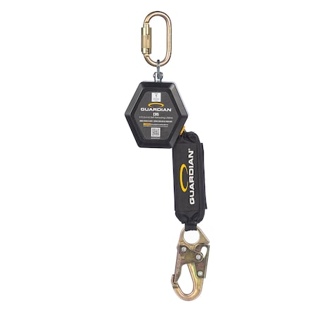 Guardian CR5 Self-Retracting Lifelines (SRL), 11 ft Length, Steel, 1 Leg(s) 4200070
