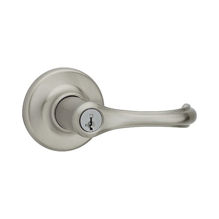 Kwikset Door Lever Lockset, 1 3/8-1 3/4" Thick 405DNL-15-SMT-6AL-RCS