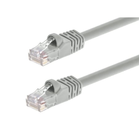 Monoprice Ethernet Cable, Cat 6, Gray, 1 ft. 2287