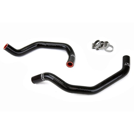 Hps Performance High Temp Reinforced Silicone Heater Coolant Hose Kit, Black,  57-1342-BLK