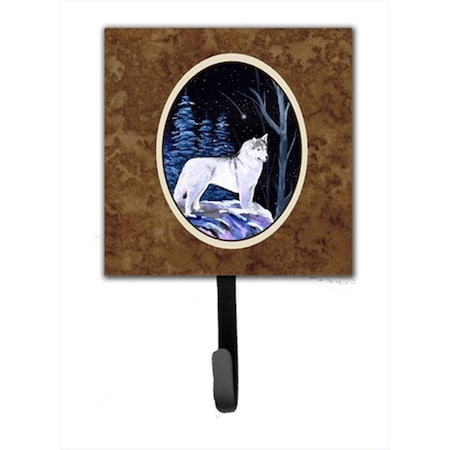 Carolines Treasures Starry Night Siberian Husky Leash Holder Or Key Hook SS8400SH4