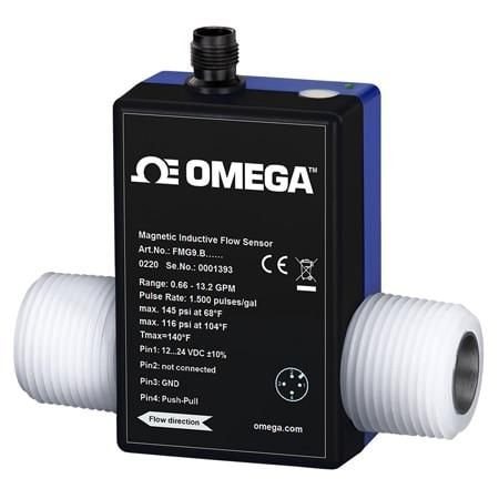 Omega 1 1/4 BSP Magmeter, SS, Pulse Out FMG925B-SS-PO-BSP