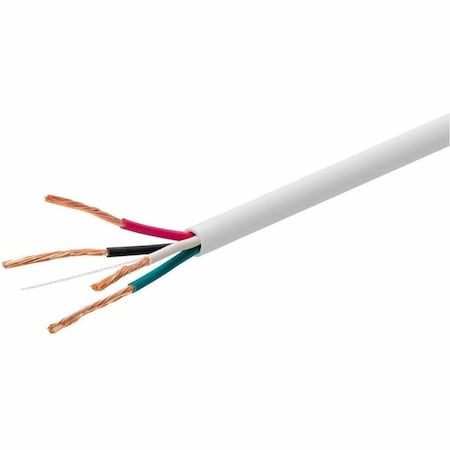 Monoprice ACCESS SERIES 16AWG CL3 RATED 4-CONDUCTOR SPEAKER WIRE 250FT WHITE 44337