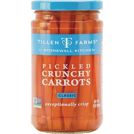 Tillen Farms 12 Oz. Pickled Crunchy Carrots 300106