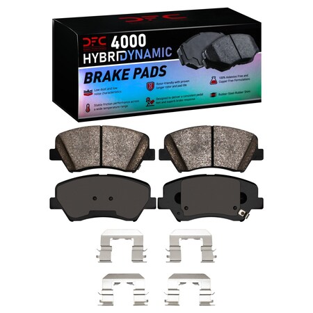 Dfc 4000 HybriDynamic, Disc Brake Pad Set,  4000-1543-01