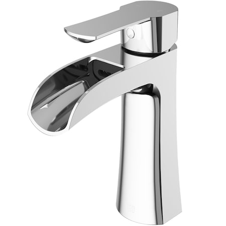 Vigo Paloma Single Handle Single-Hole Bathroom Faucet in Chrome VG01041CH