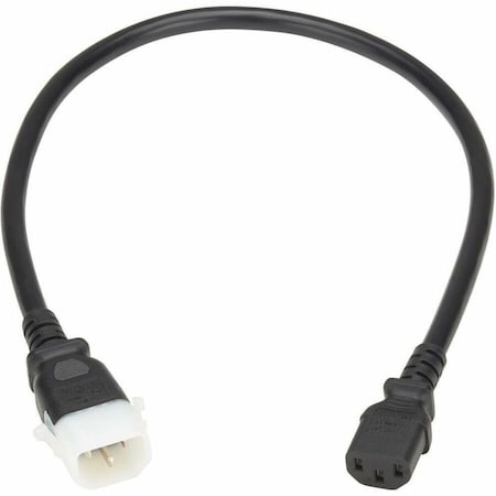 Eaton Tripp Lite series PDU Power Cords C13 to P-Lock C14 Heavy-Duty 15A 250V 14 AWG 2ft Black, 6PK P005-E02-6
