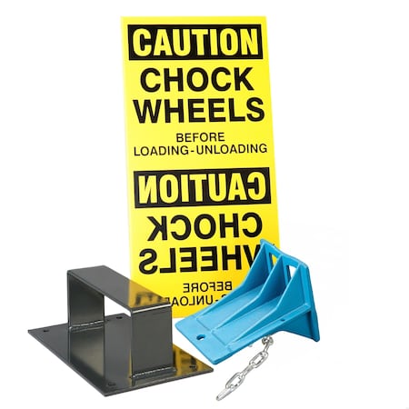 Ideal Warehouse Innovations Wheel Chock Safety System Package 60-7248-CBI29