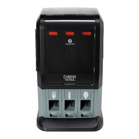 Dixie MINI TRITOWER CUTLERY DISPENSER BY GPPRO DUSSTDSP3MINI