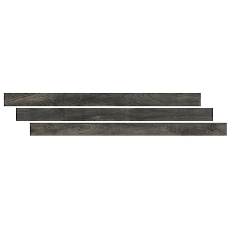 Msi LVT Trim, LVT, Gray-Dark, 94 in L, 1.77 in W, Low Gloss ZOR-LVT-TR-0607