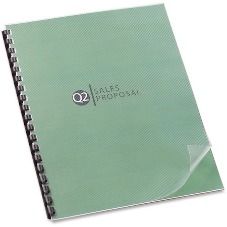 Ibico Binding Cover, Lined, Square Corners, 8-1/2x11in, 25PK 2514496