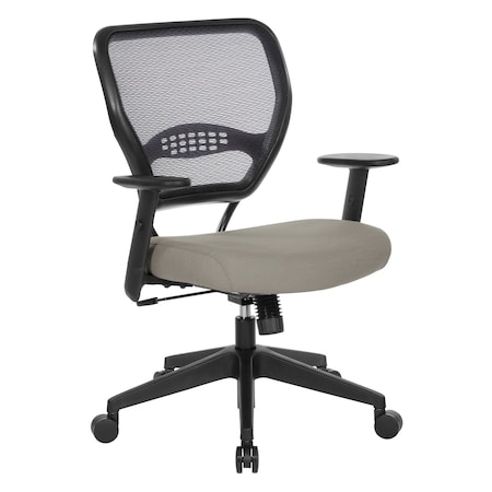 Space Seating 55 Series Silver Ion Technology Task Chair, Linen Stone 5500-F22