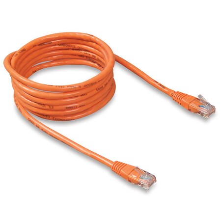 Belkin Cable, Cat5E, Utp, Rj45M/M, 9 , Org, Patch A3L791-09-ORG