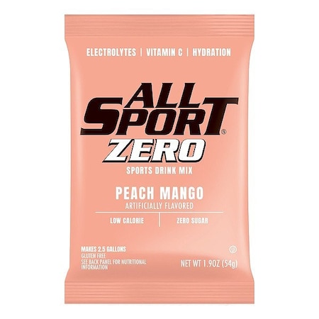 All Sport Powder Drink Mix, 1.9 oz, Yellow/Pink, PK30 10121230