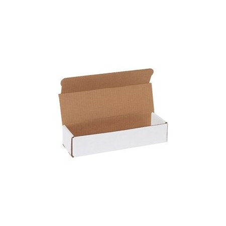 Bubblefast 50-10 x 3 x 2'' White Corrugated Mailers, 50PK BFM1032