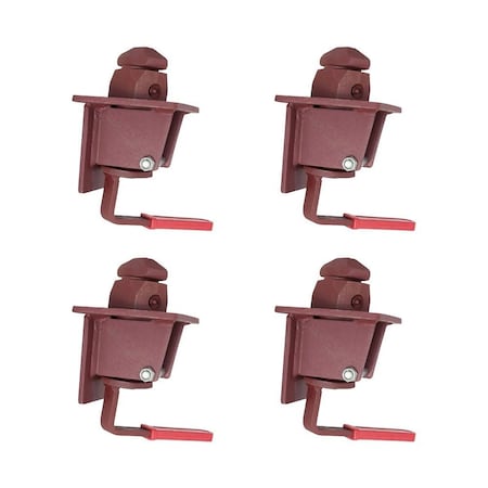 Mytee Products Shipping Container Manual Twist Lock Weld Type For Chassis, 4PK CTL-Wx4