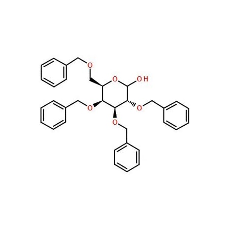 Ak Scientific 2, 3, 4, 6-Tetra-O-benzyl-D-galactopyranose (25g), CAS 53081-25-7 W0112-25g