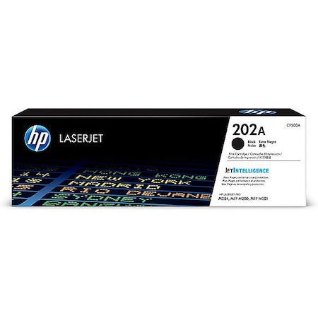 Hp 202A (CF500A) Black Original LaserJet Toner Cartridge (1,400 Yield) CF500A