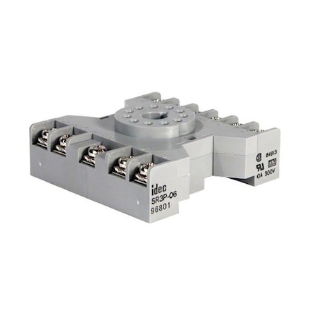 Idec Octal 11Pin Din Rail Mt Socket SR3P-06