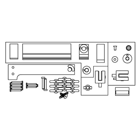 Kohler 31" Hardware Kit K-1619862-BNK