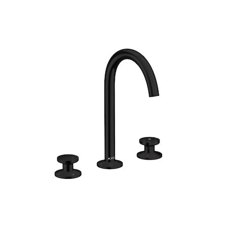 Axor ONE Widespread Faucet Select 170, 1.2 GPM in Matte Black 48070671