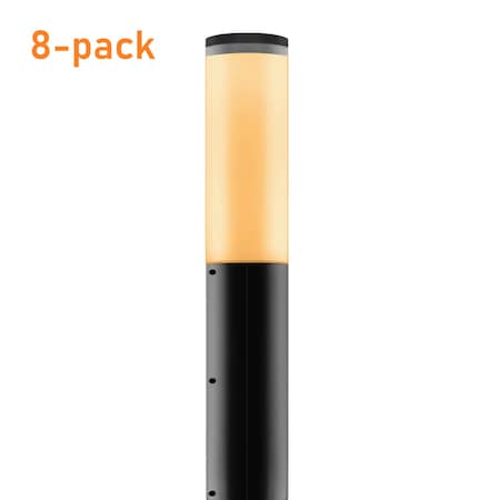 Techko Solar Pathway Light Dual Lighting Modes , 8PK SGL-402-1 (8-pack)