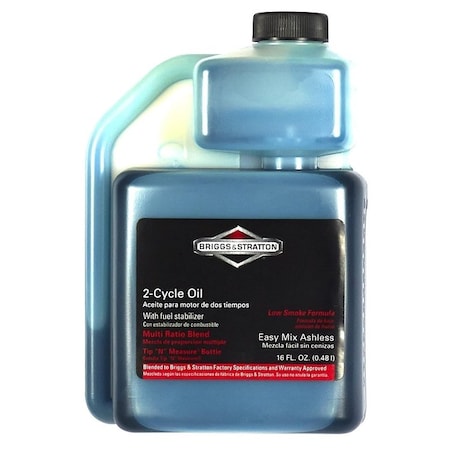 Briggs & Stratton 2-Cycle Engine Oil, 16 oz, Bottle 100036