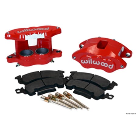 Wilwood D52 Front Caliper Kit, Red WLD140-11291-R