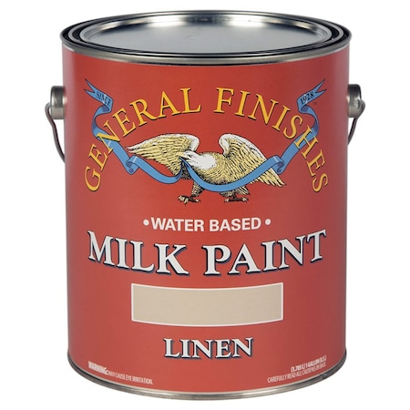 Milk Paint Gal General Finishes Linen Interior / Exterior Paint, Satin GLI