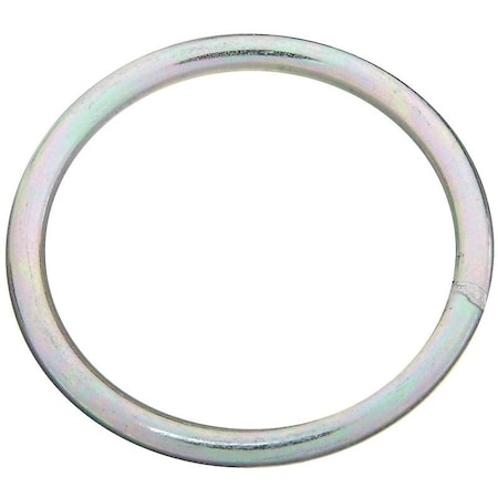 National Hardware 3155BC Series Welded Ring, 300 lb Working Load, 2-1/2 in ID Dia Ring, No 2 Chain, Steel, Zinc N223-164