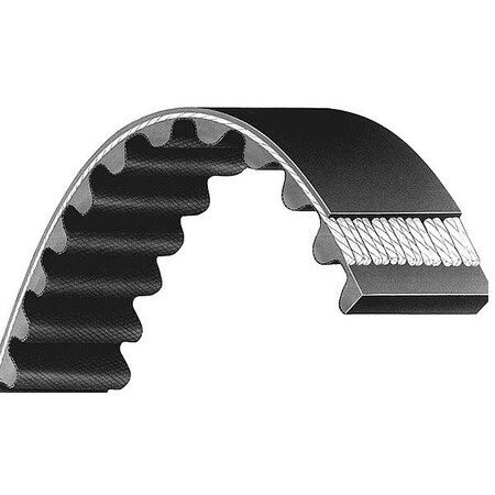 Bando Modified Curvilinear Timing Belt, 75 Teeth, Neoprene, 225 mm Wide, 3 mm Pitch, 100-S3M-225 100-S3M-225