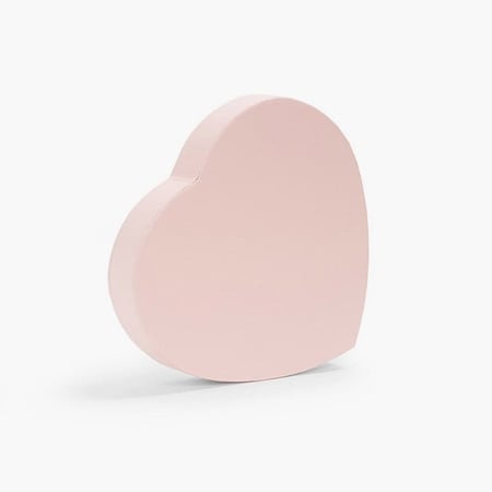 Nashville Wraps Pretty Pink Heart Boxes, Small 6.75x6x1.25, 3PK HBSPP