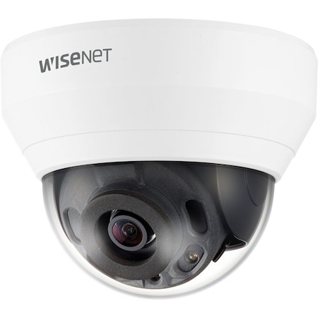 Hanwha Vision WISENET Q NETWORK INDOOR DOME CAMERA, 2MP @ 30FPS, 4.0MM FIXED FOCAL LENS (87 ), QND-6022R1