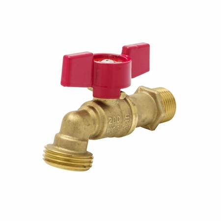 Proline Series Ball Hose Bibb Valve, Ips 1/2" PK10 103-023