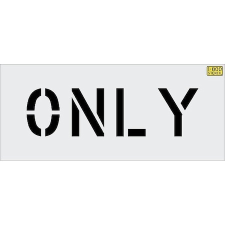 Rae IndividualStencil, Message, LDPE 5083-006