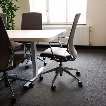 Floortex Advantagemat Vinyl Rectangular Chair Mat for Hard Floor - 48" x 79" FR1220025EV