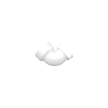 Master Plumber Kitchen Drain Elbow, 90 Degrees , White Plastic 848-630