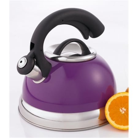 Top Chef Symphony 2.6 Qt Whistling Plum Tea Kettle TO640259