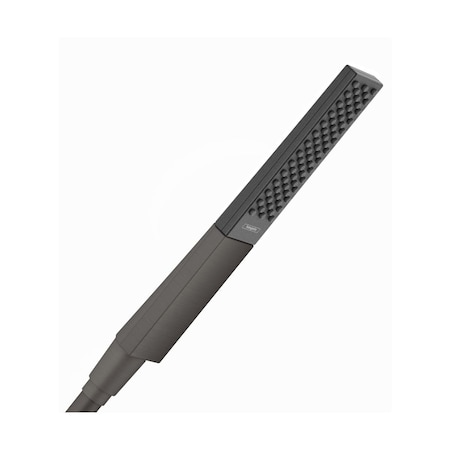Hansgrohe Rainfinity Baton Handshower 100 1-Jet, 1.75 GPM in Brushed Black Chrome 26867341