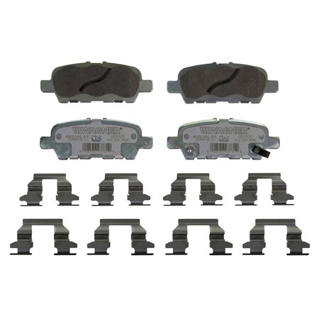 Wagner Brake OEX Rear Disc Brake Pad Set Premium Ceramic, OEX905