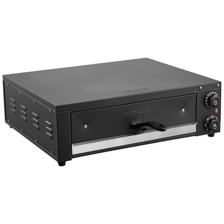 Vevor Electric Pizza Oven 16 in 1750W Countertop Pizza Cooker 77 to 572 DegF Temp PSL-16