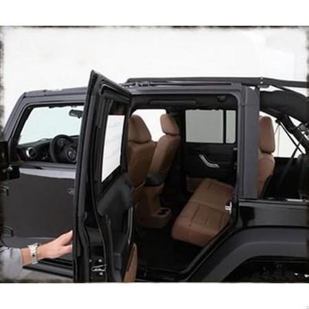 Smittybilt 0718 WRANGLER JK O.E. STYLE DOOR SURROUNDS 91405