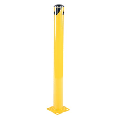 Vestil Steel Pipe Safety Bollard, 72 x 4-1/2" BOL-72-4.5