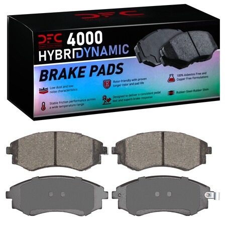 Dynamic Friction Co DFC 4000 HybriDynamic Brake Pads 4000-0700-00