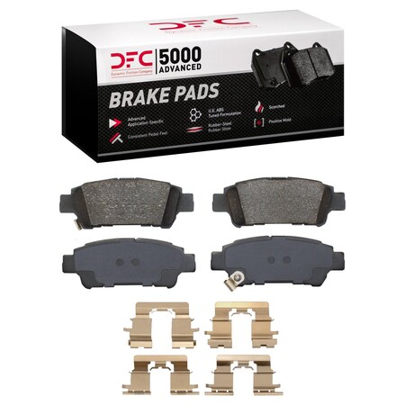 Dfc 5000 Advanced Disc Brake Pad Set, 1551-0995-01