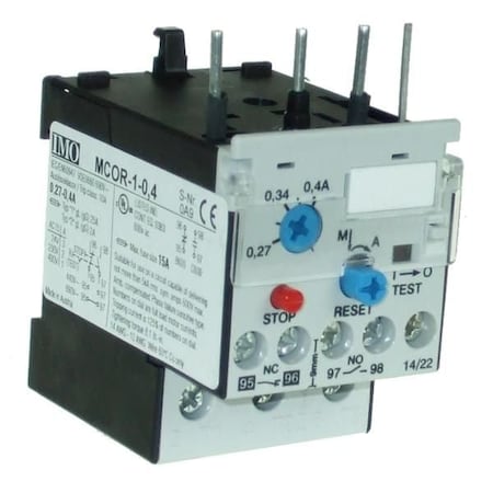 Imo Automation Thermal Overload Relay 0.27-0.4A MCOR-1-0.4