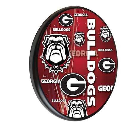 Holland Bar Stool Co University of Georgia  13" Solid Wood Sign WSgnPBlkGA-Un